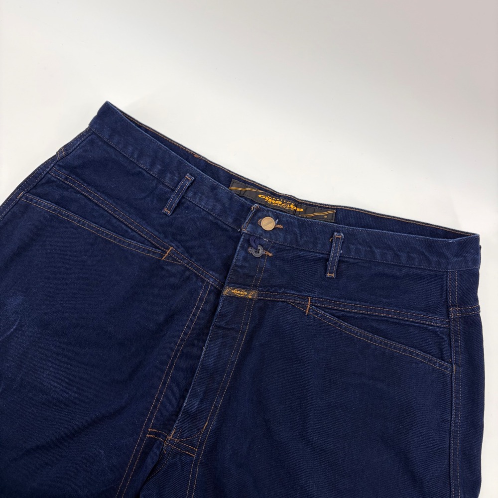 Marithe Francois Girbaud Denim Shorts Mens 40 Indigo Baggy Vintage 90s 4191BC